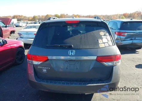 2014 Honda Odyssey Ex-L z USA, uszkodzony, nr VIN 5FNRL5H60EB031424